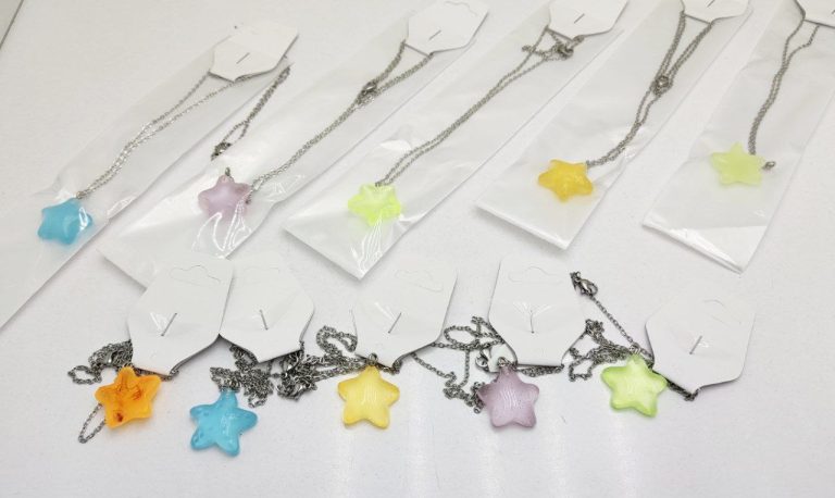 گردنبند ستاره شب تاب (عمده)