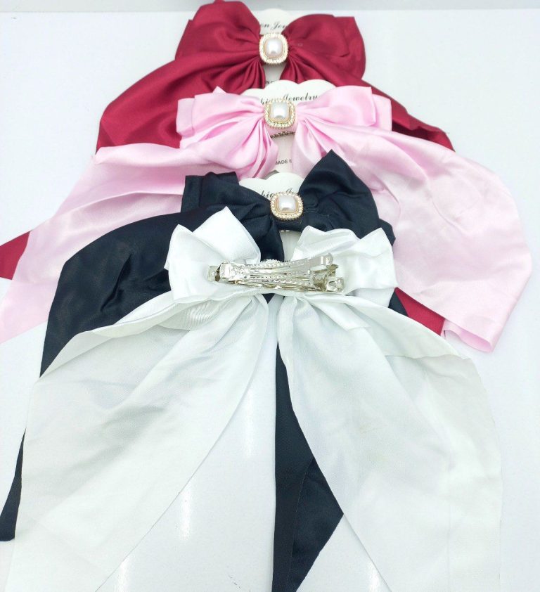 گیر عقب سر دو پاپیون وسط مروارید (عمده)