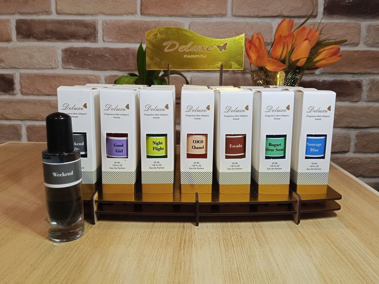 عطر ۴۰ میل جعبه دار دلوکس مدل کاج (عمده)