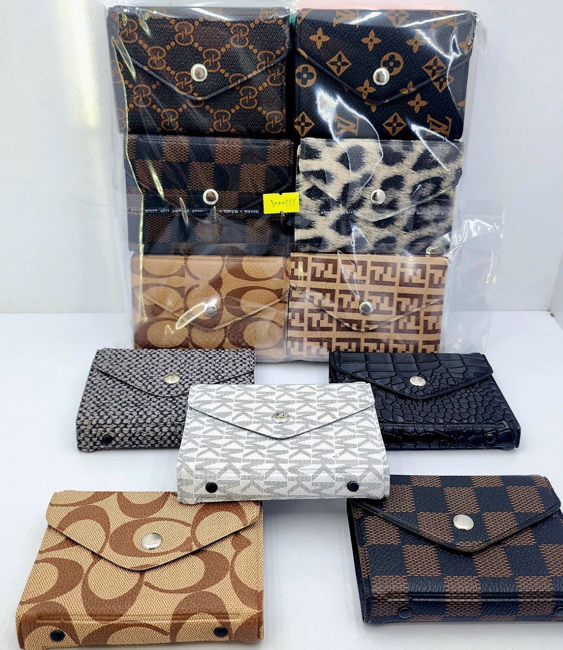 کیف جاکارتی طرح دار جور (۱۰ برگی) (عمده)