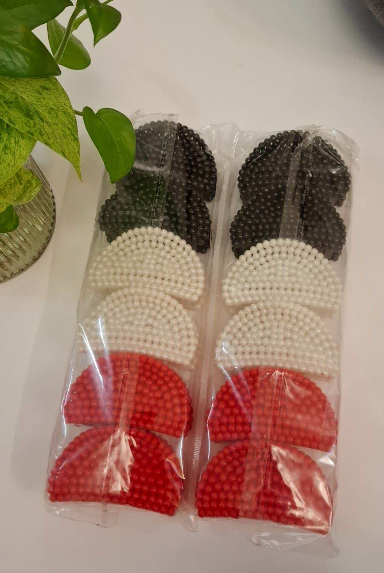 کلیپس ساچمه ای سه رنگ (عمده)